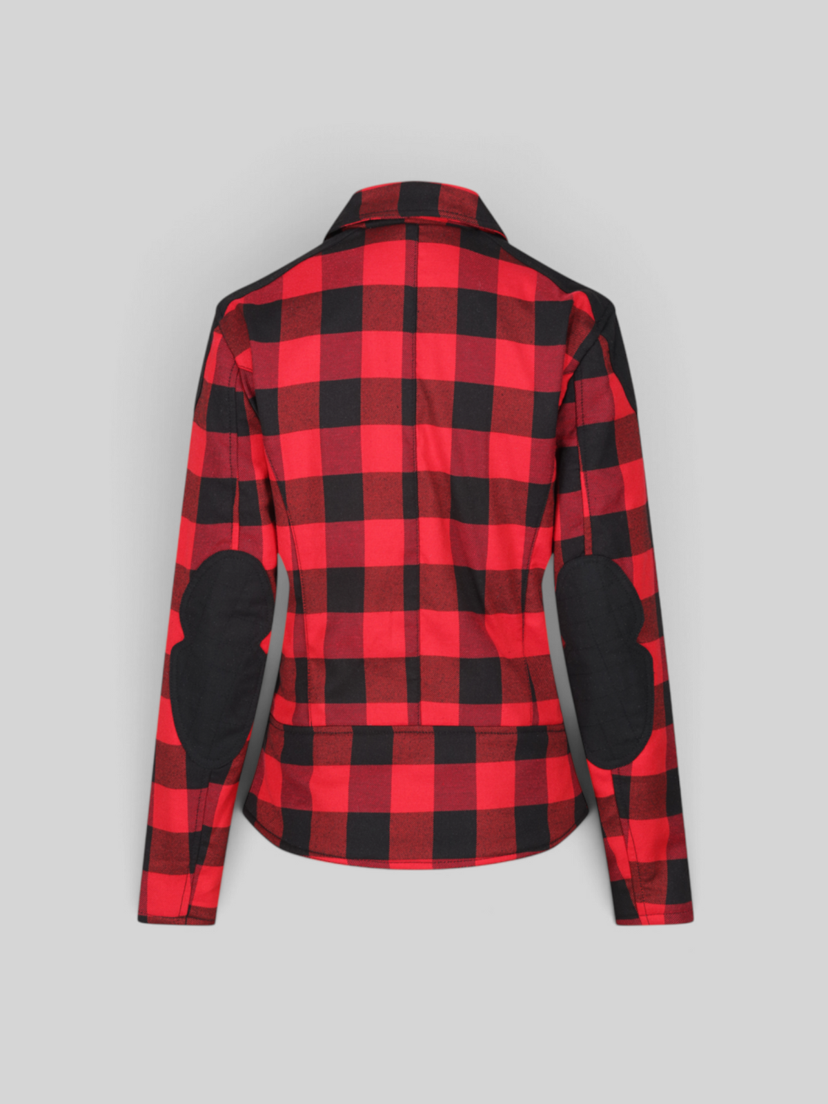 MotoGirl Jessie Flannel Jacket (Red)