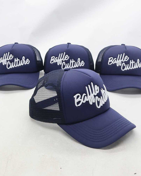 Baffle Culture Foam Cap - Navy