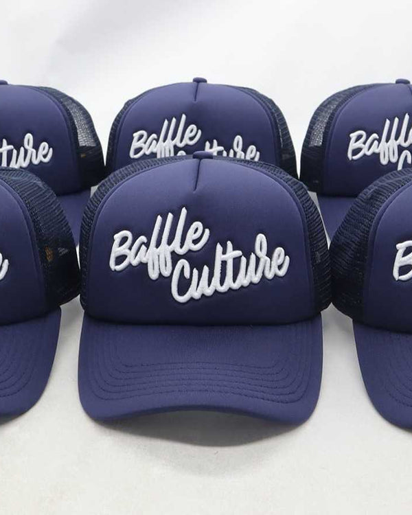 Baffle Culture Foam Cap - Navy