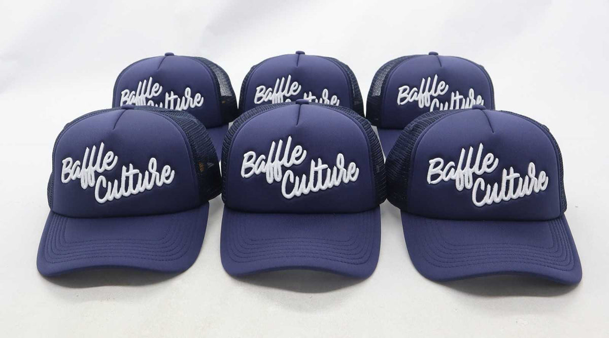 Baffle Culture Foam Cap - Navy