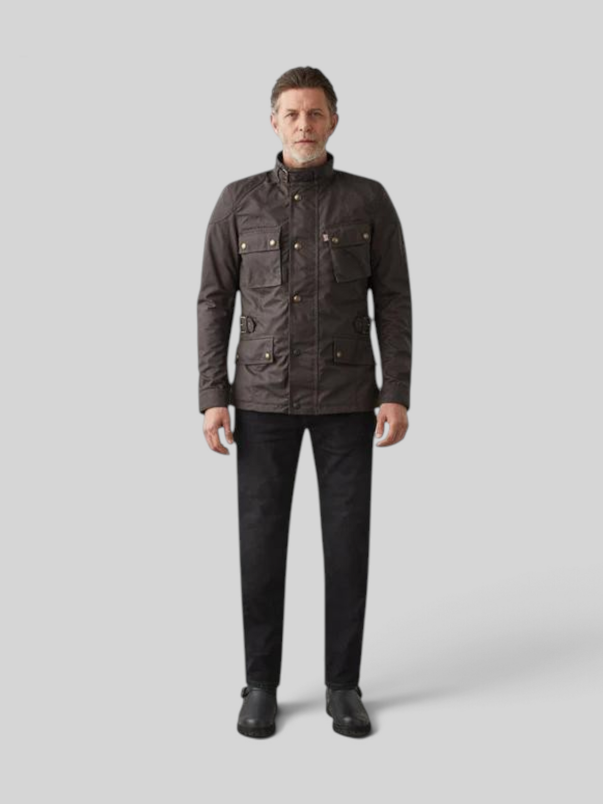 Belstaff Crosby Motorcyle Jacket - Mahogany