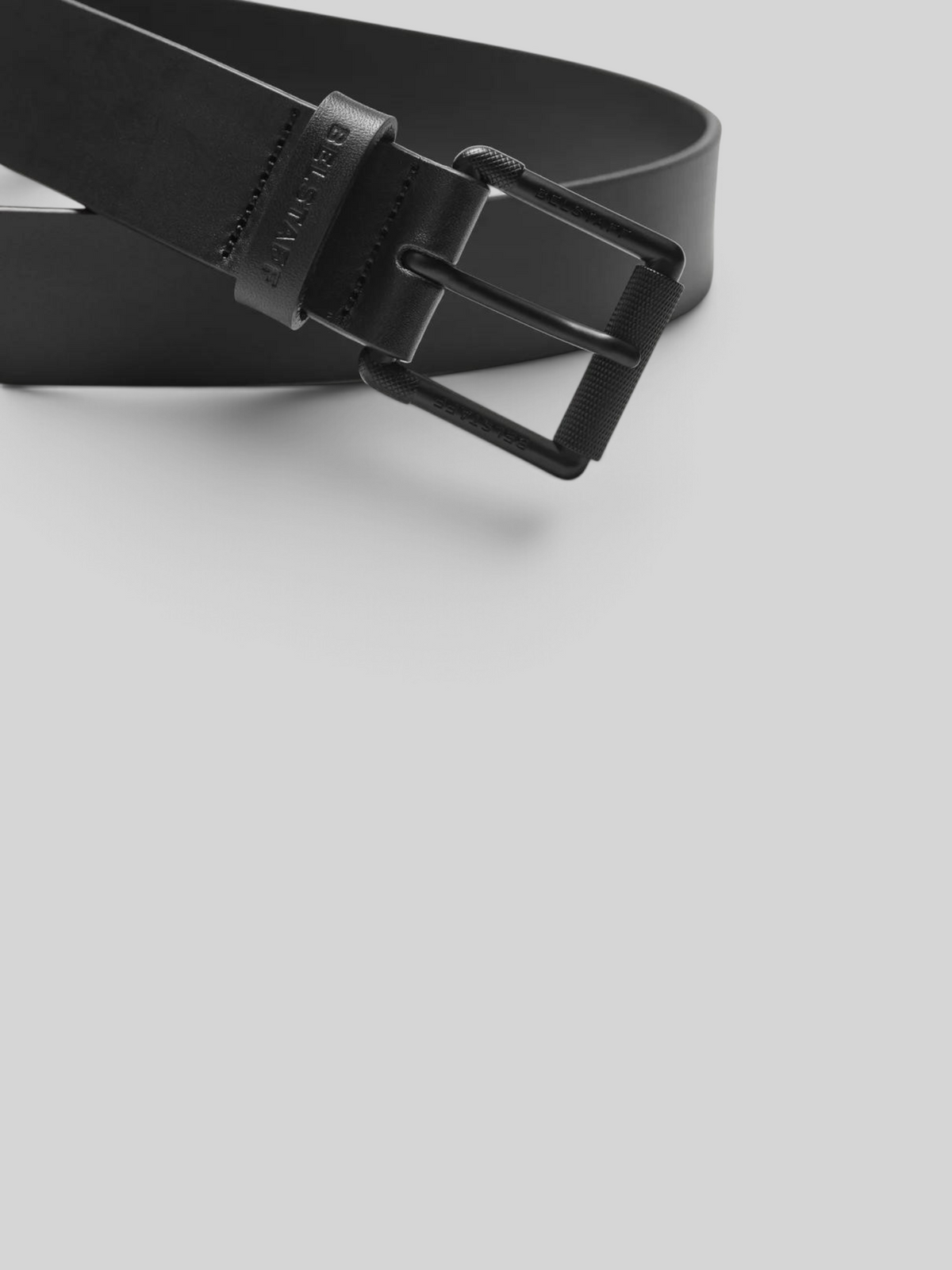 Belstaff Roller Buckle Belt - Black