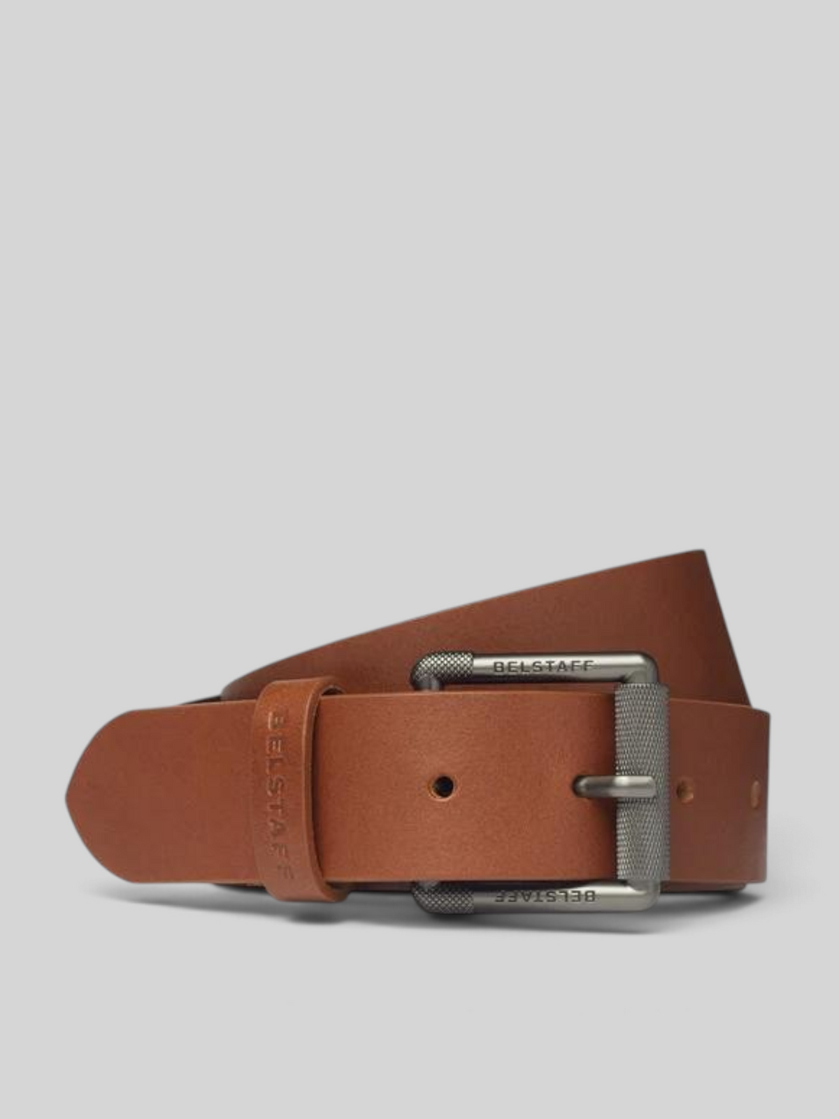 Belstaff Roller Buckle Belt - Earth Brown