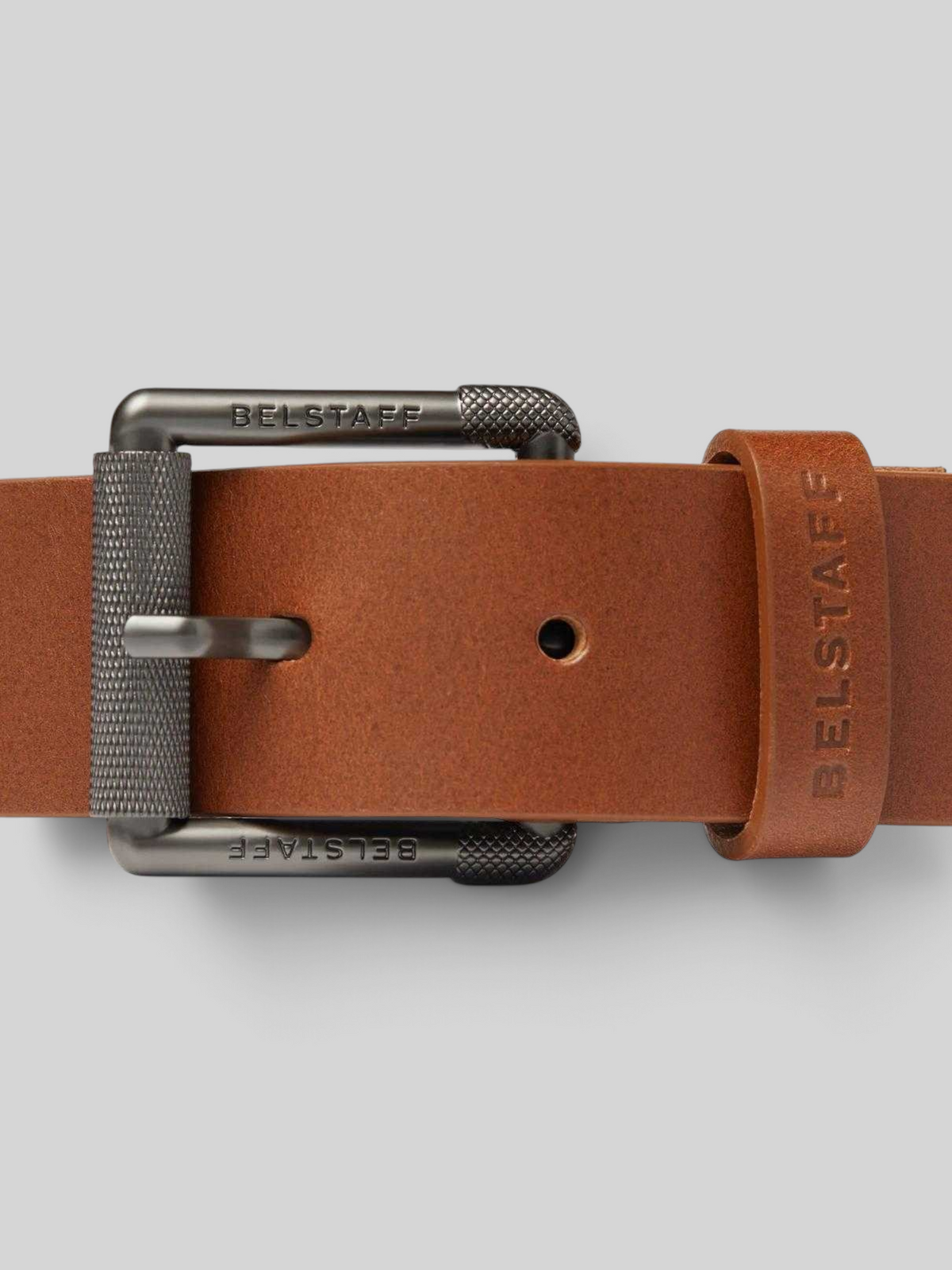 Belstaff Roller Buckle Belt - Earth Brown