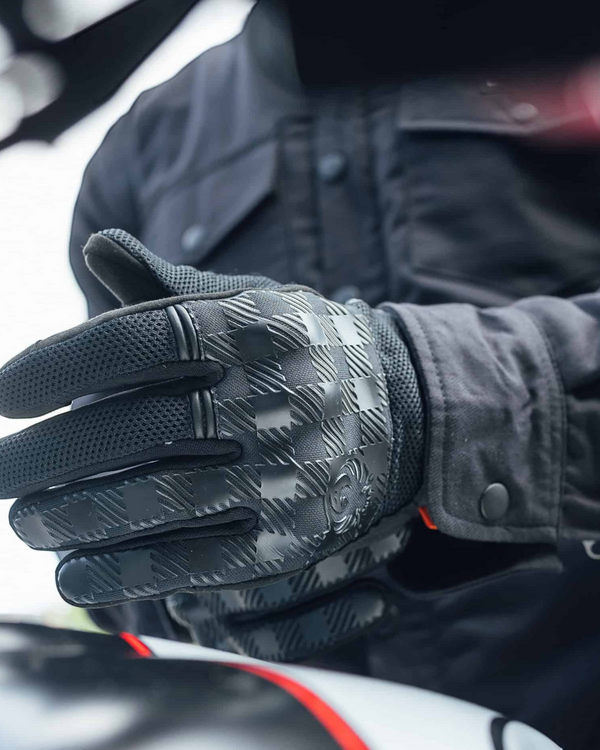 Merlin - Barrett Mesh Gloves - Black