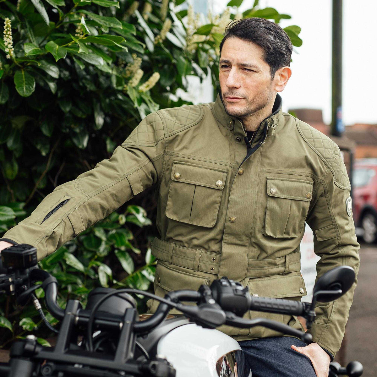 Merlin Burslem Eco Green Laminated Jacket