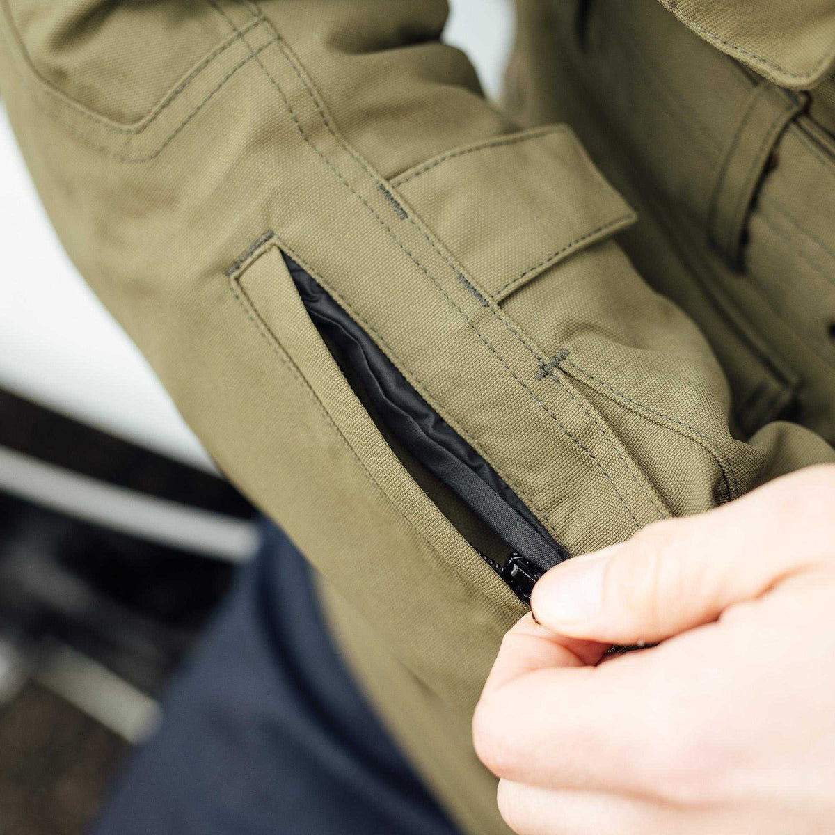 Merlin Burslem Eco Green Laminated Jacket