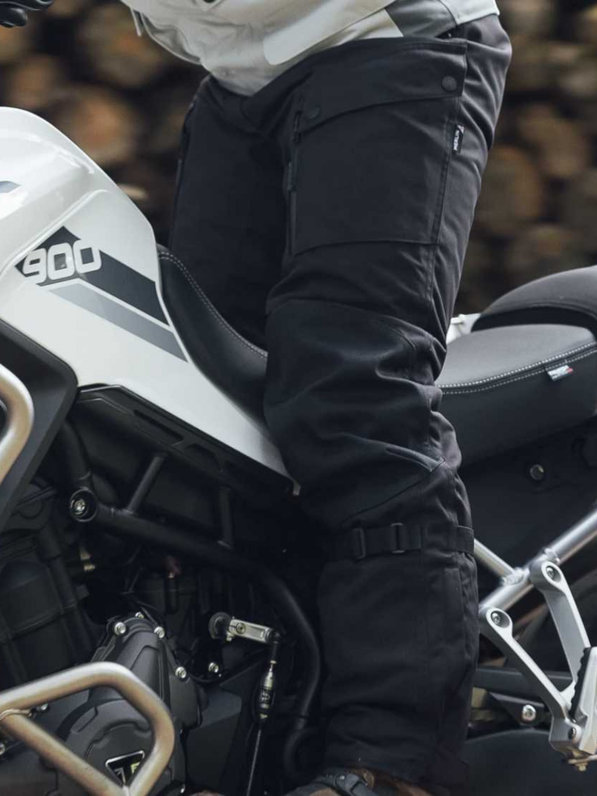 Merlin - Condor Laminated Trouser - Black