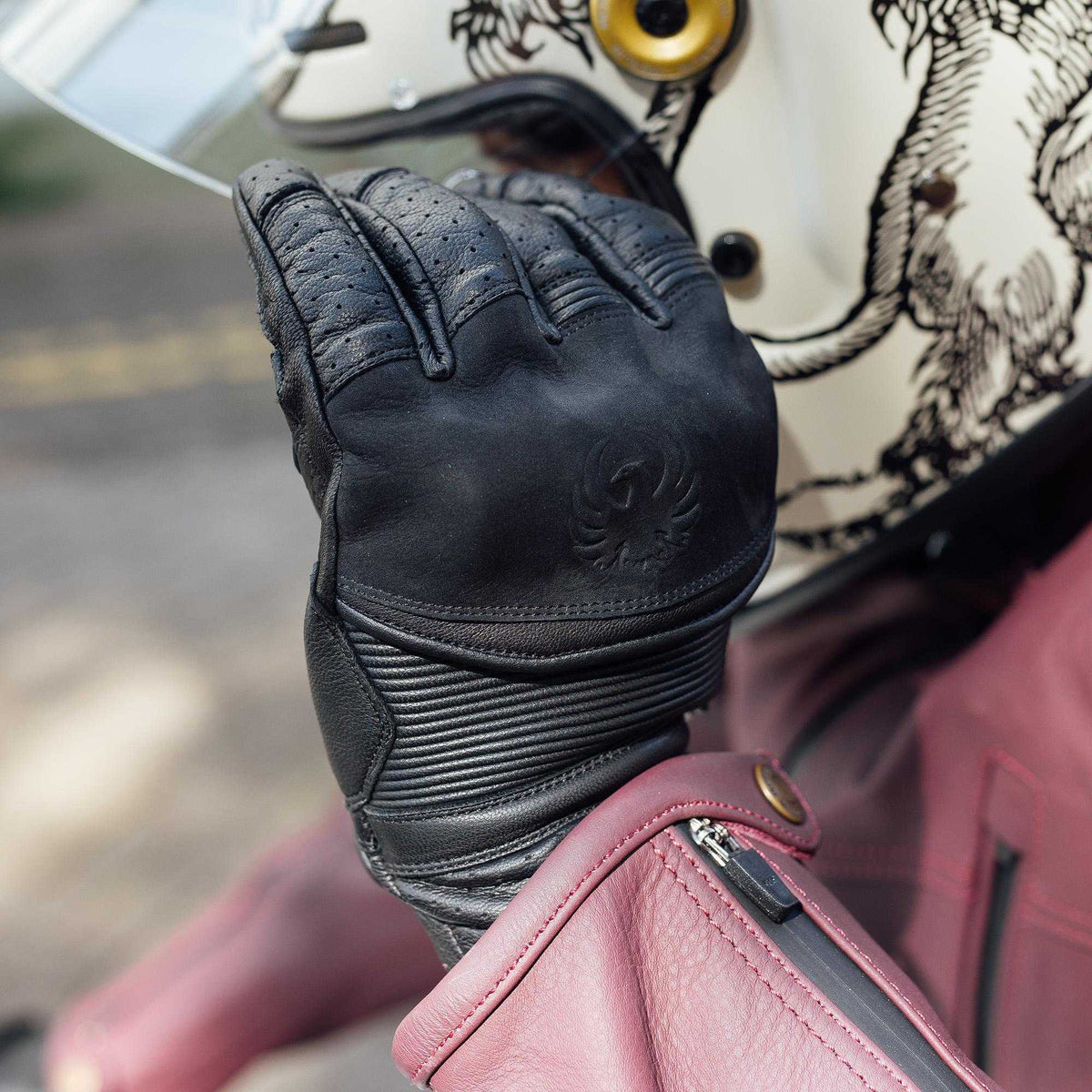 Merlin - Imperial Leather Glove - Black