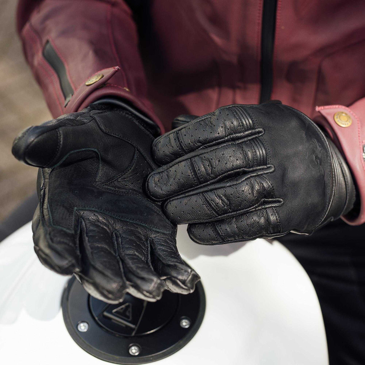 Merlin - Imperial Leather Glove - Olive