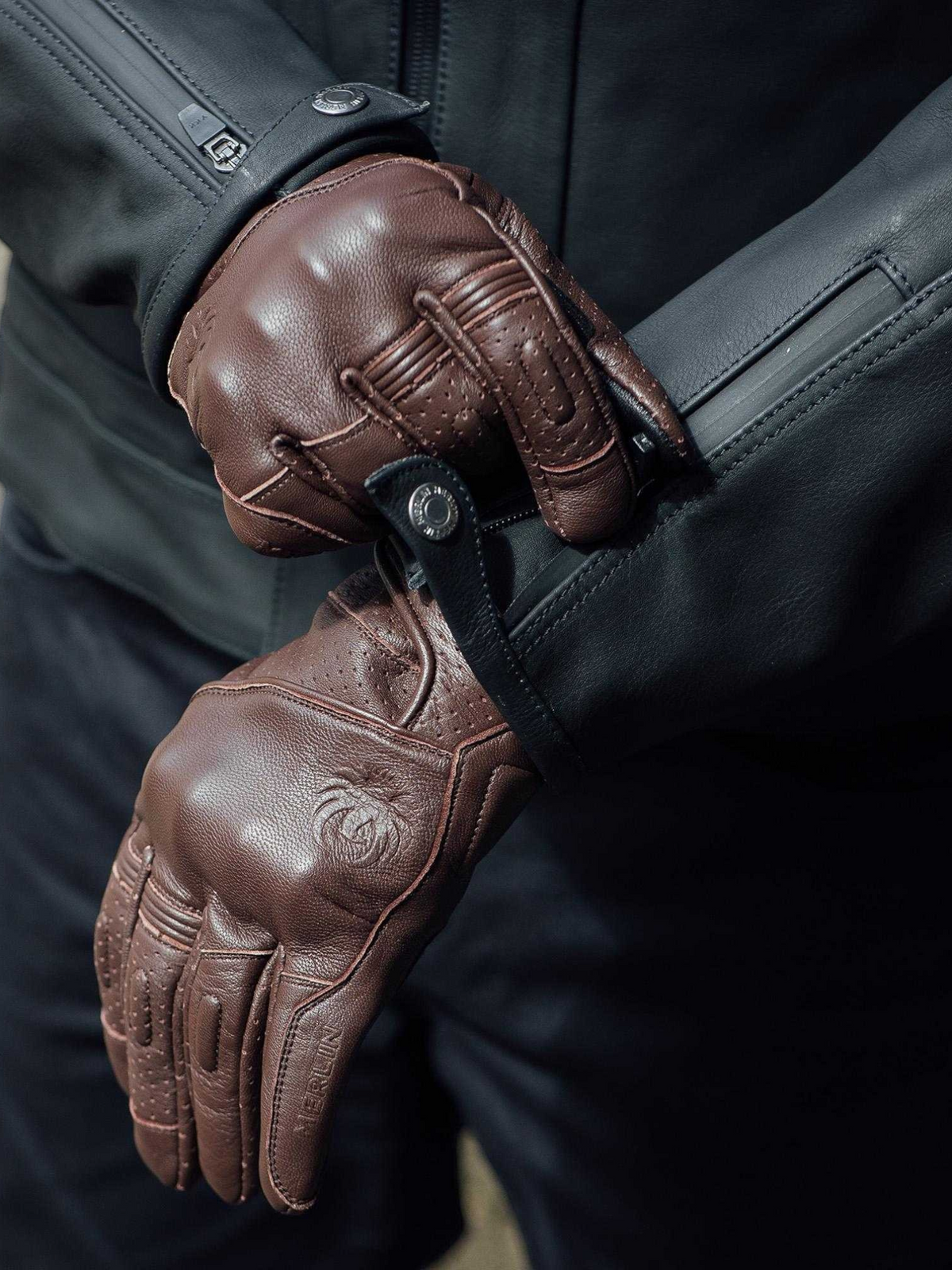Merlin - Legacy Leather Glove - Brown