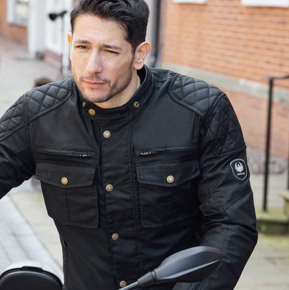Merlin - Perton II Cotec Jacket - Black