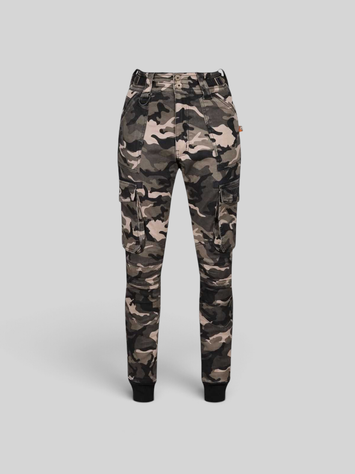 MotoGirl - Lara Cargo Trousers Camo