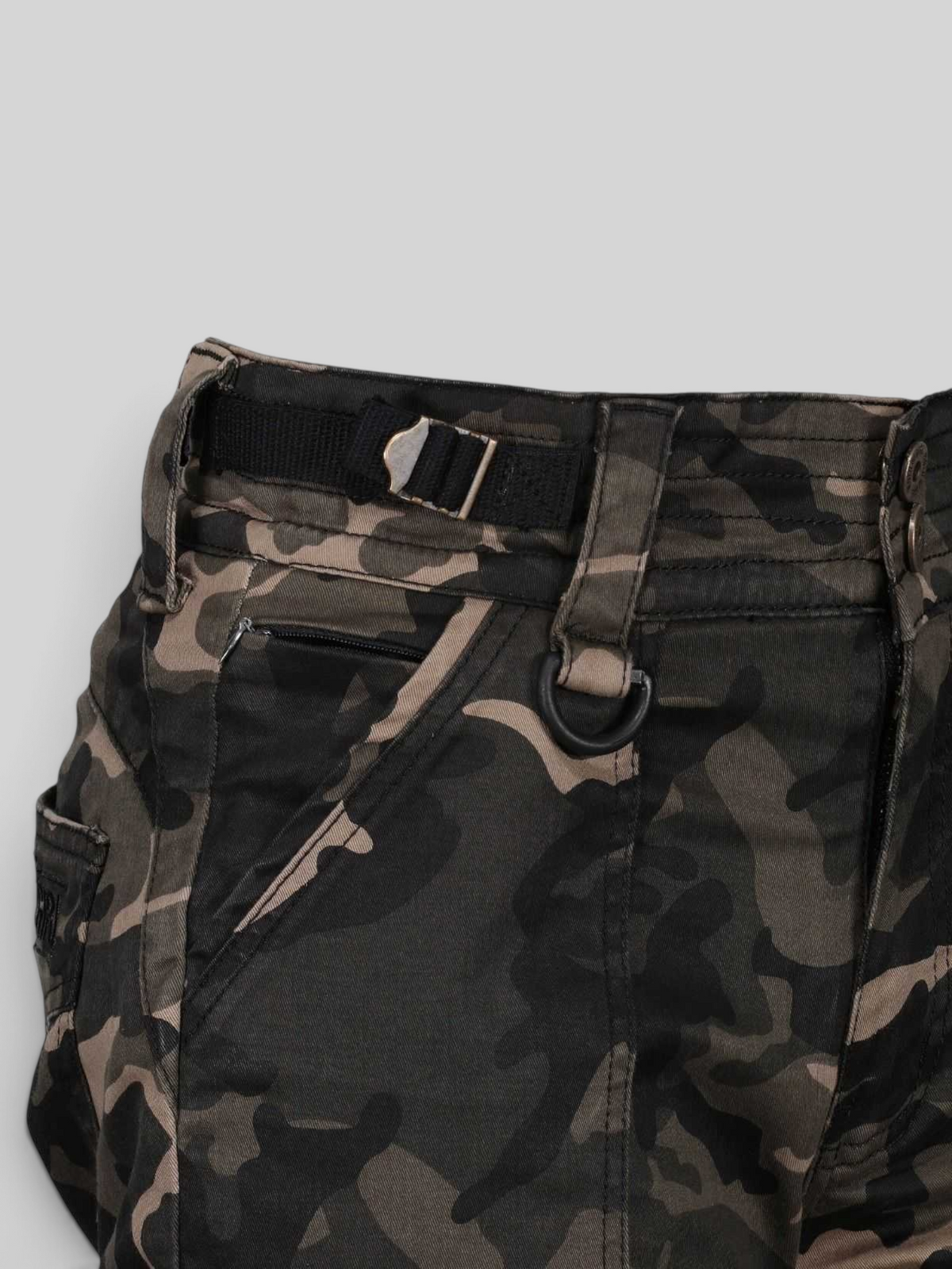 MotoGirl - Lara Cargo Trousers Camo