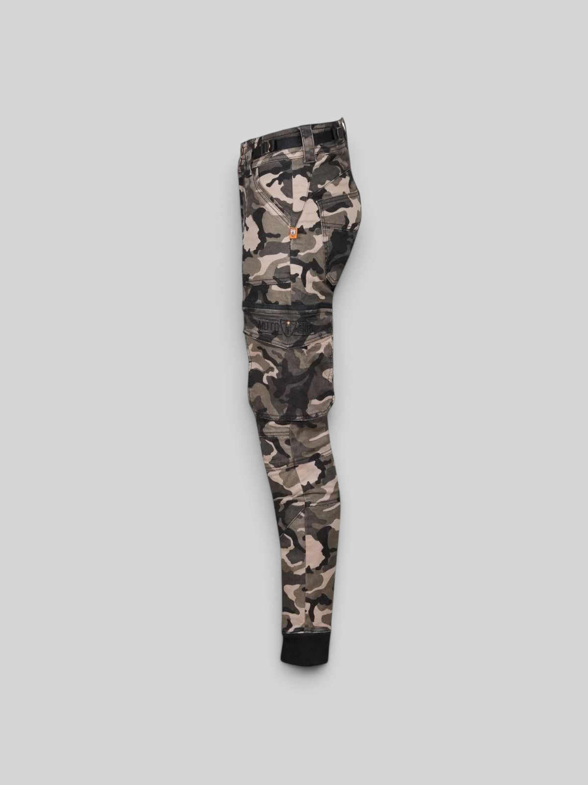 MotoGirl - Lara Cargo Trousers Camo