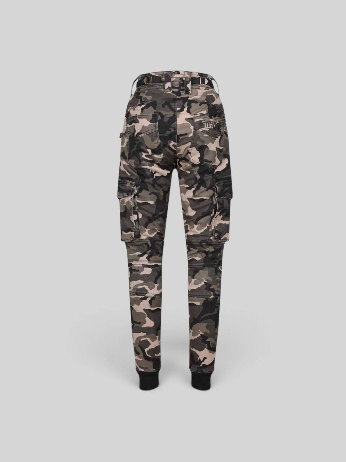 MotoGirl - Lara Cargo Trousers Camo