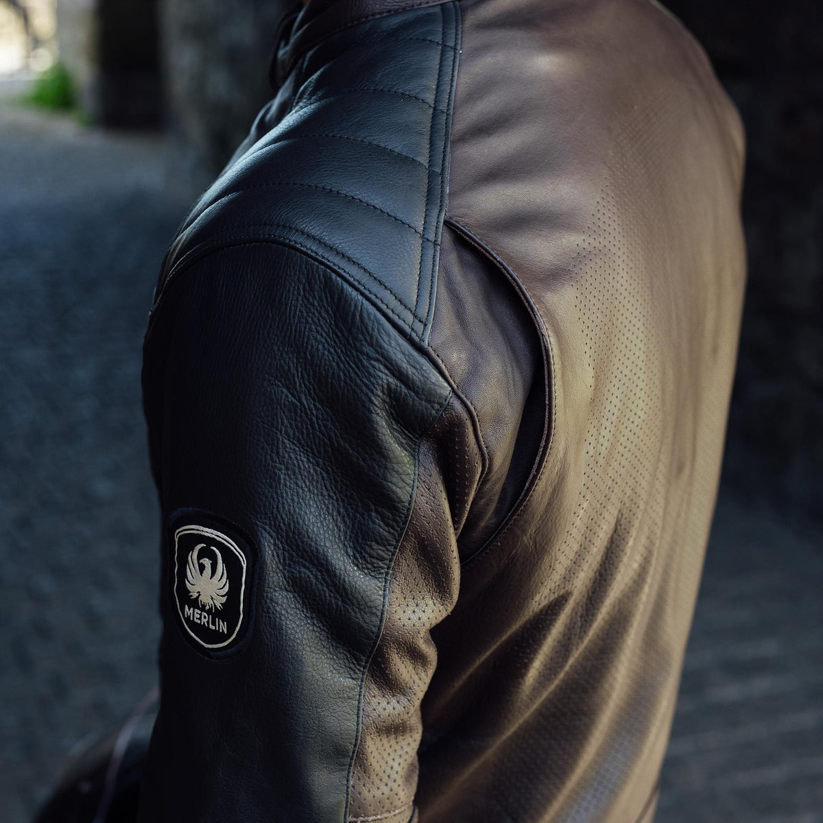 Chase D30 Leather Jacket - Black