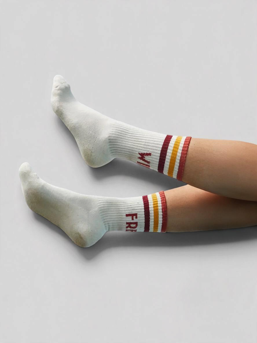 Wild Free Socks - White
