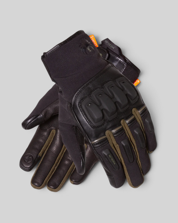 Merlin - Jura Hydro Glove - Black/Dark Green